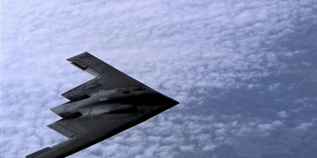 The B-2 Spirit is a multi-role bomber capable of delivering both conventional and nuclear munitions. (U.S. Air Force photo by Gary Ell)
