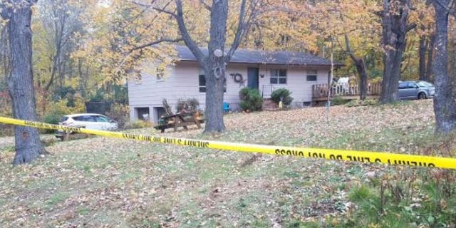 Police responded to a 911 call just before 1 a.m. at a home west of Barron, Wisconsin.