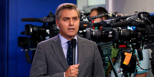 CNN’s Jim Acosta said Republicans not passing gun control is a "maximalist view of freedom over lives." (AP Photo/Evan Vucci)