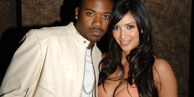 Ray J and Kim Kardashian attend Charlotte Ronson Fall/Winter 2006 Collection at Library Bar on March 22, 2006.