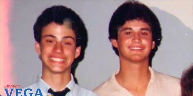 Jimmy Kimmel and longtime friend Jimmy Vega