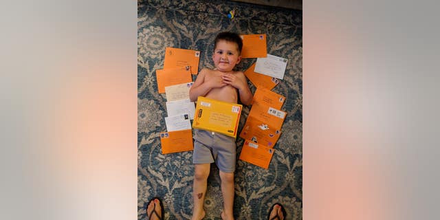 Tiffany McPherson turned to social media this year to do something nice for her son Carter, who is currently undergoing chemotherapy as part of his treatment for leukemia.