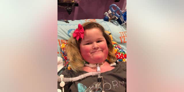 Angie Andersen says her daughter McKenzie, pictured, was diagnosed with acute flaccid myelitis (AFM) in 2014.