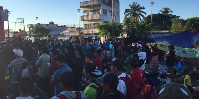 As the world’s eyes remain on the migrant caravan, which has become the new rallying cry in the country’s explosive immigration debate, the members of the caravan are starting to feel the effects of the grueling journey – but they vow to march on.