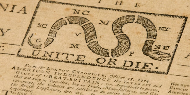 A quick eye by Goodwill workers in southern New Jersey turned up the original 1774 Philadelphia newspaper with an iconic "Unite or Die" snake in the masthead.