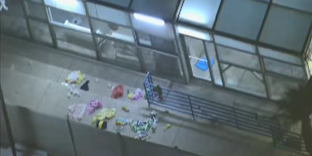 At least 12 children were hospitalized in the incident.