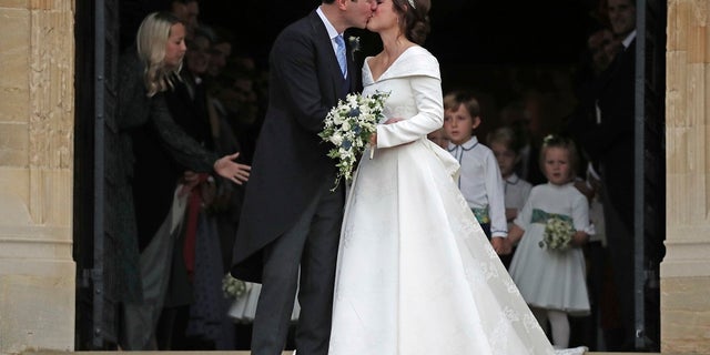 Princess Eugenie of York and Jack Brooksbank got married on Friday, Oct. 12, 2018.