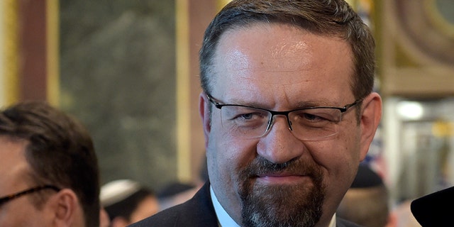 Sebastian Gorka left the White House in 2017. (Associated Press)