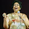 Aretha Franklin, the "Queen of Soul" whose recordings of such classics as "Respect" and "Chain of Fools" made her the first female artist to be inducted into the Rock and Roll Hall of Fame, died of advanced pancreatic cancer. She was 76.