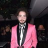Post Malone was dapper at his "2018 American Music Awards" After Party at the upcoming 1 Hotel West Hollywood in Los Angeles, Calif. on October 9.