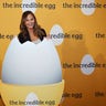 Chrissy Teigen celebrates her new cookbook, "Cravings Hungry for More" with a carnival themed block party "#CRAVINGSFEST" hosted by the Incredible Egg in New York City on Oct. 13, 2018. 