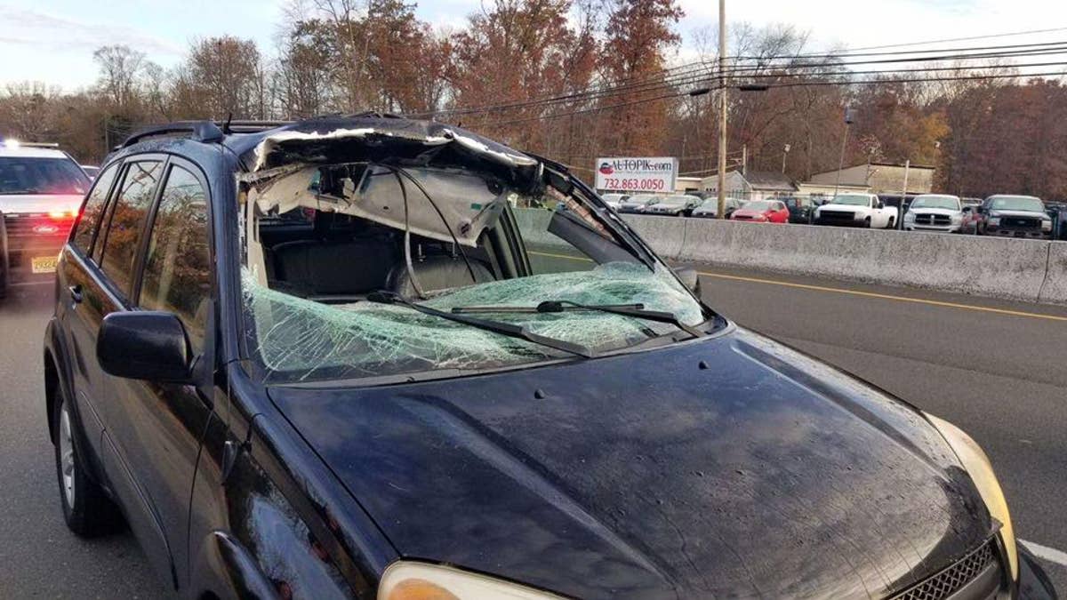 Melissa Misthal was praised for avoiding a potentially deadly situation with other drivers on the road.