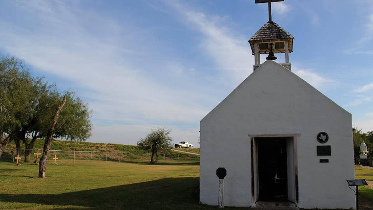 A historic mission in South Texas is sitting on land the federal wants to use for a planned border wall.
