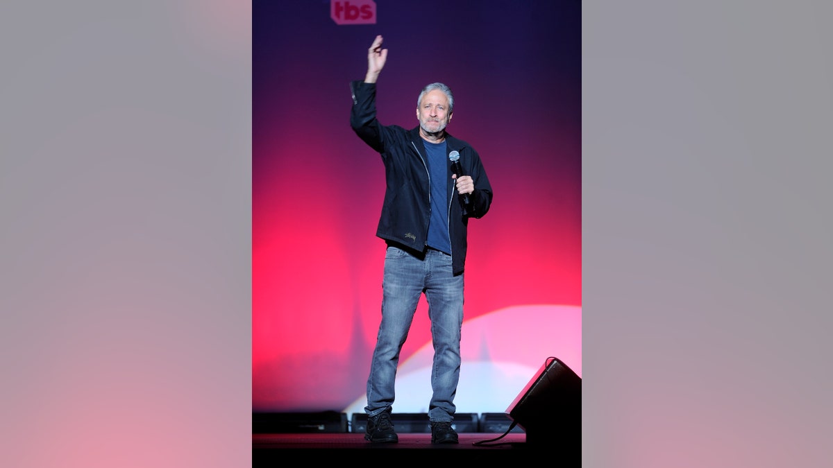 Jon Stewart attends the 12th annual Stand Up For Heroes benefit concert at the Hulu Theater at Madison Square Garden on Monday, Nov. 5, 2018, in New York.