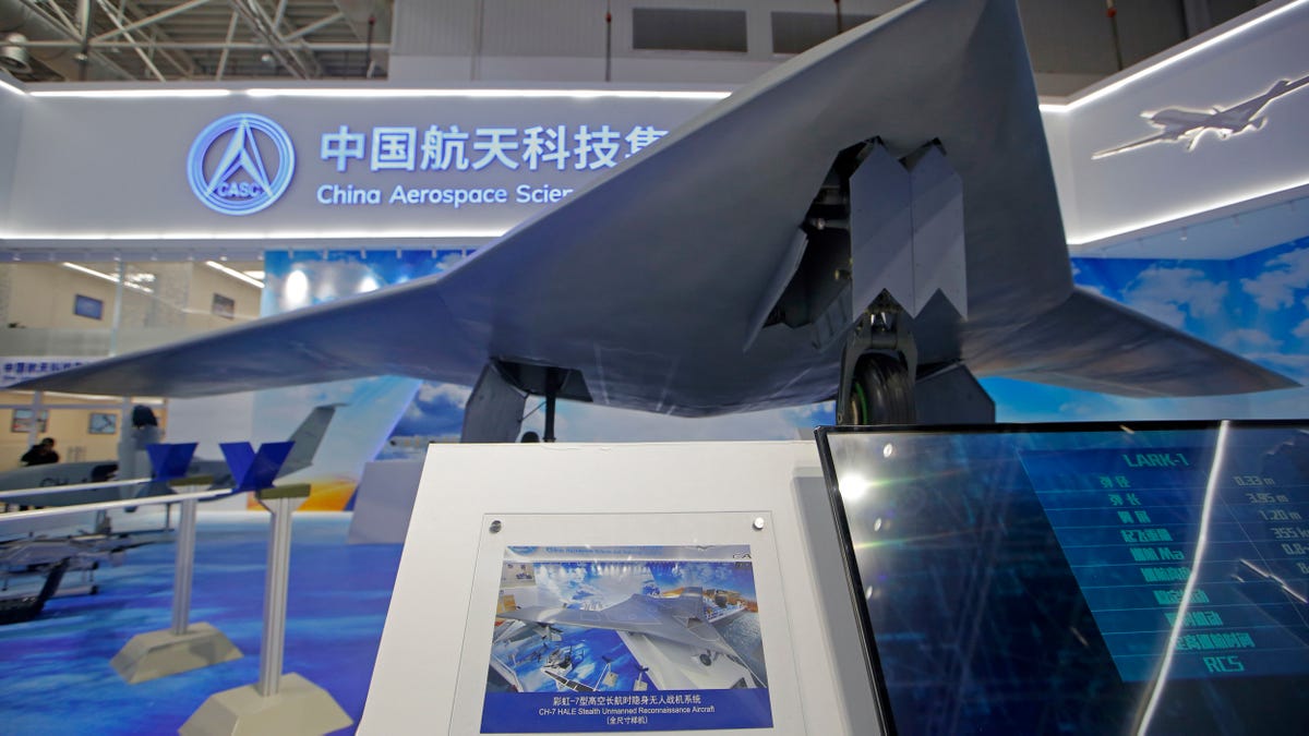 The development of the combat drone is the latest sign of China’s growing aerospace prowess and underscores the country’s competitiveness in the expanding global market for such vehicles. (AP Photo/Kin Cheung, File)