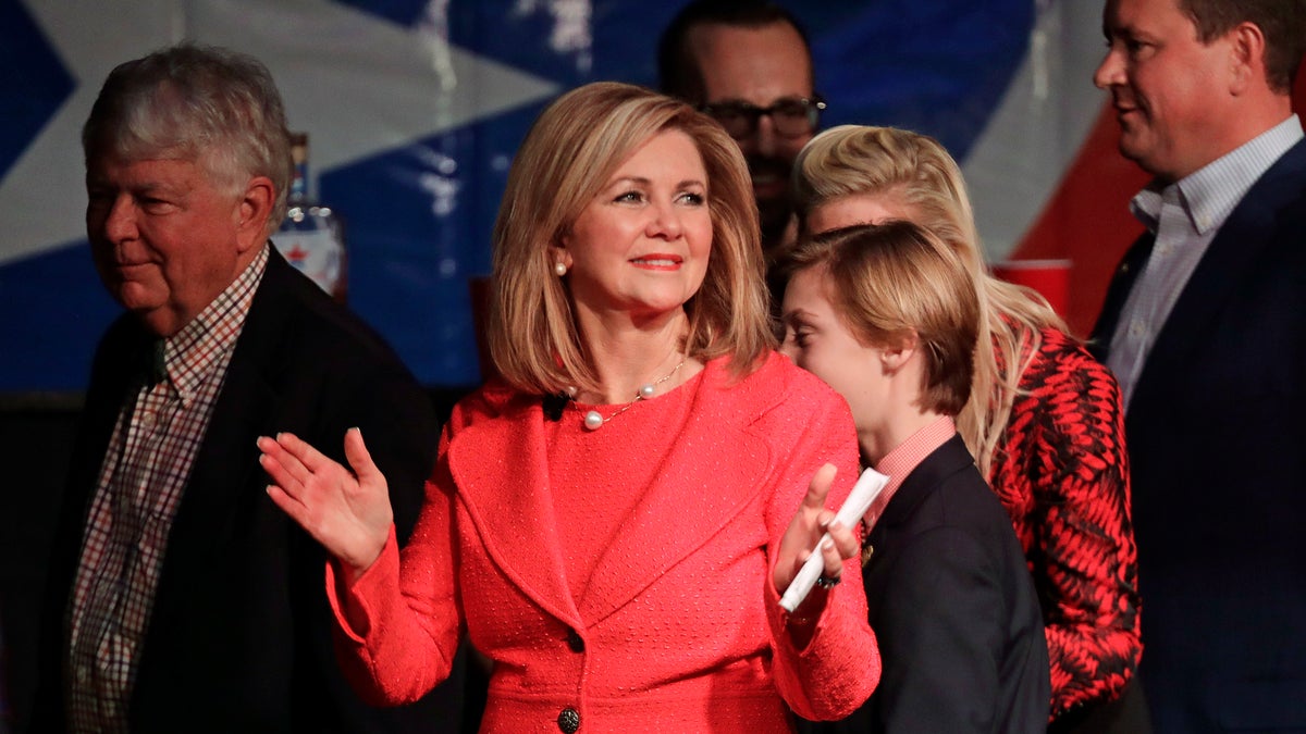 Rep. Marsha Blackburn is the first woman elected to the U.S. Senate in Tennessee.