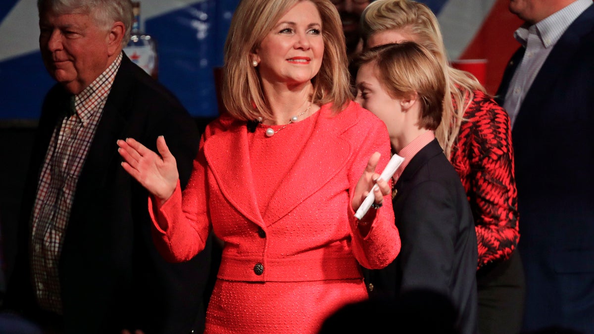 Rep. Marsha Blackburn is the first woman elected to the U.S. Senate in Tennessee.