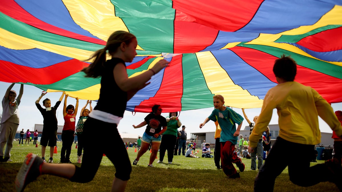 New federal guidelines released on Monday, Nov. 12, 2018, advise that children as young as age 3 should move more, sit less and get more active, and that any amount and any type of exercise helps health. 