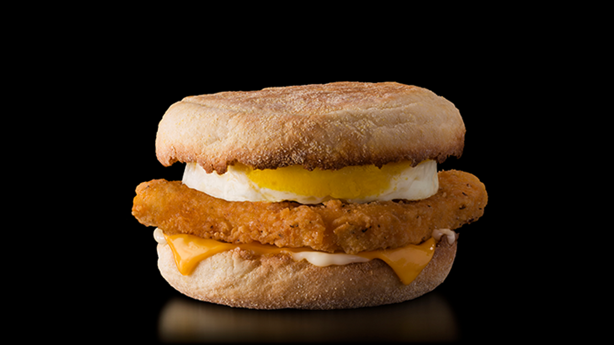 This super cool 6,000-square-foot Chicago McDonald’s is now serving a chicken McMuffin with egg, which features on menus in some Asian markets