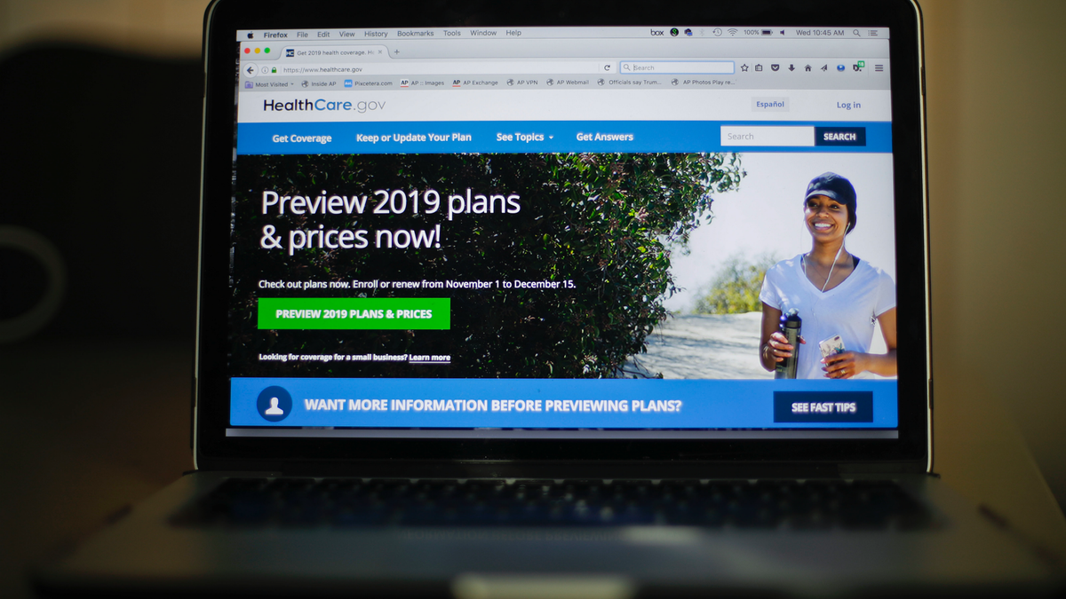The HealthCare.gov website (AP Photo/Pablo Martinez Monsivais)