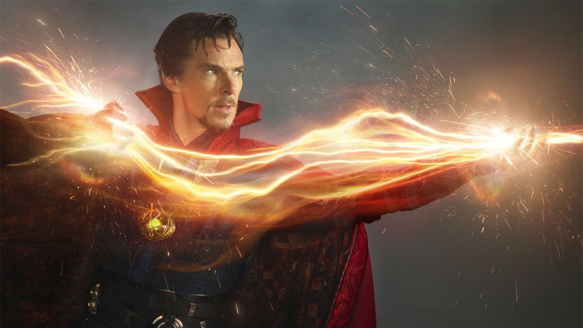 Benedict Cumberbatch as Doctor Strange.