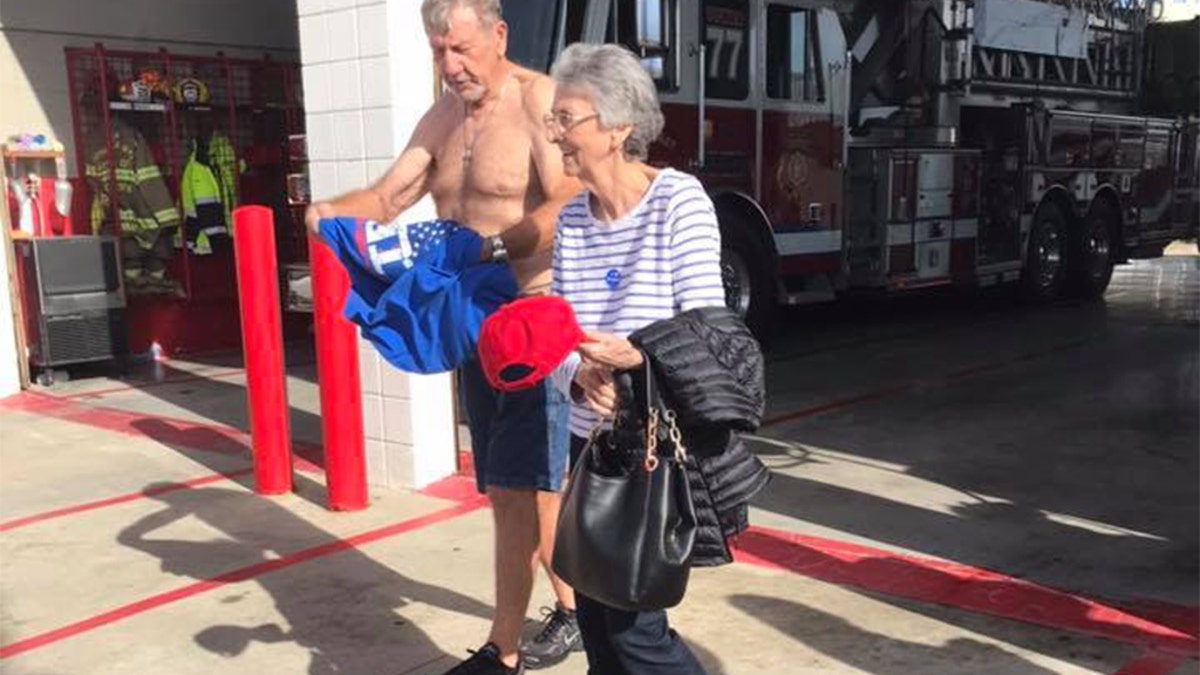A man trying to vote in South Carolina was reportedly told to remove his "Trump" shirt before he could cast a ballot in the midterm election Tuesday.