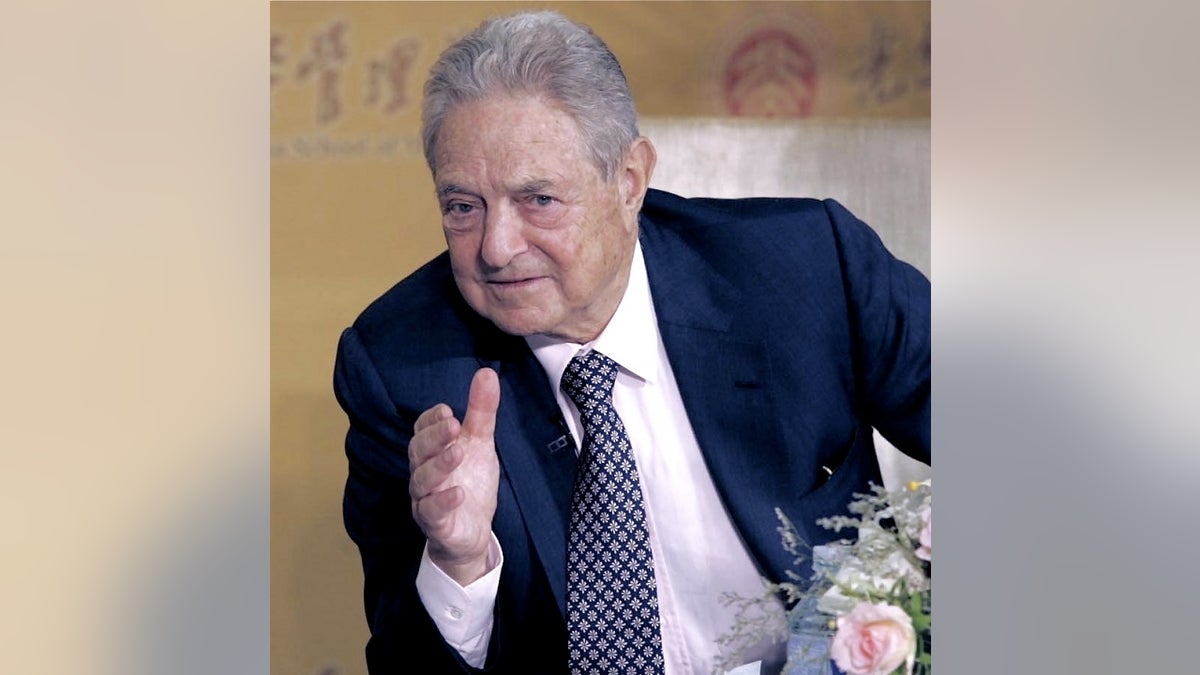 George Soros, the Democratic billionaire philanthropist, is a frequent target of conservative critics.