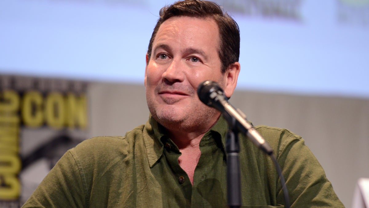 Director David Nutter speaks onstage at the "Game of Thrones" panel during Comic-Con International 2015 at the San Diego Convention Center on July 10, 2015.
