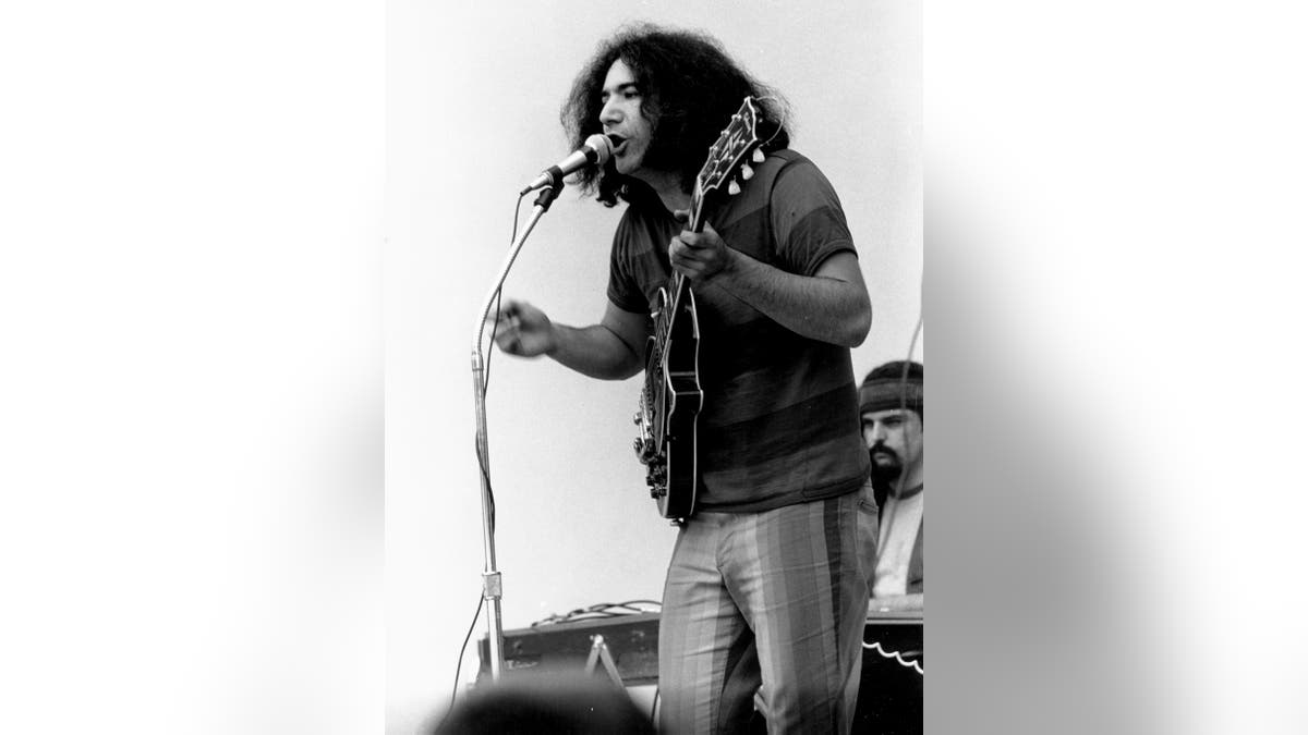 Jerry Garcia circa 1960.