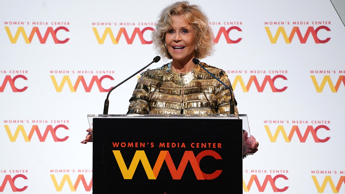 “Attacking the media is the first step in the move towards fascism," Fonda reportedly said.