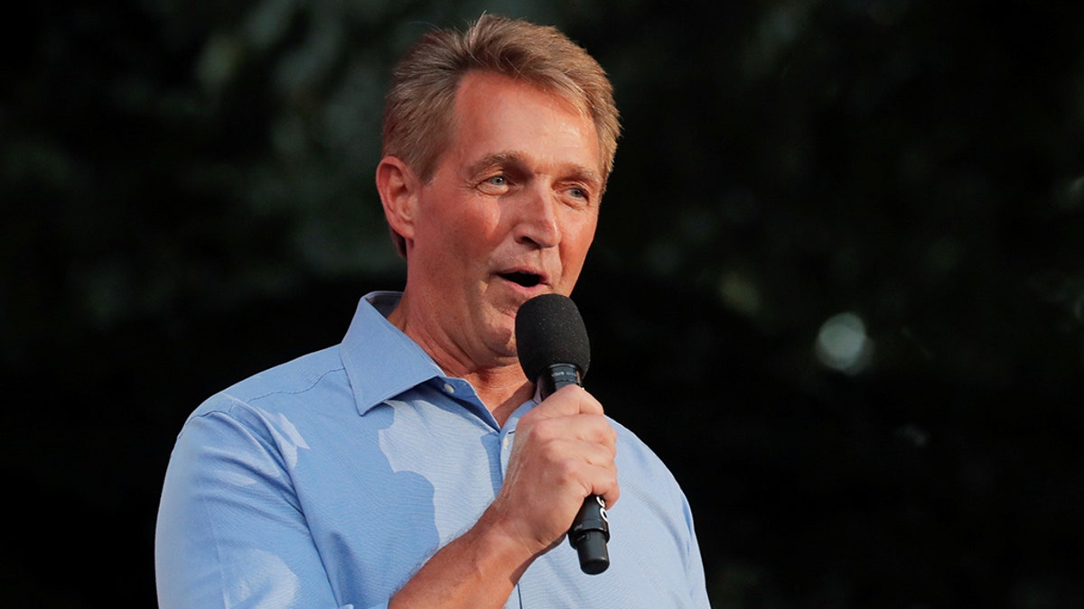 Sen. Jeff Flake on Thursday announced his intention to “ask for unanimous consent” to vote on a bill pertaining to special counsels in the wake of Attorney General Jeff Sessions’ resignation.