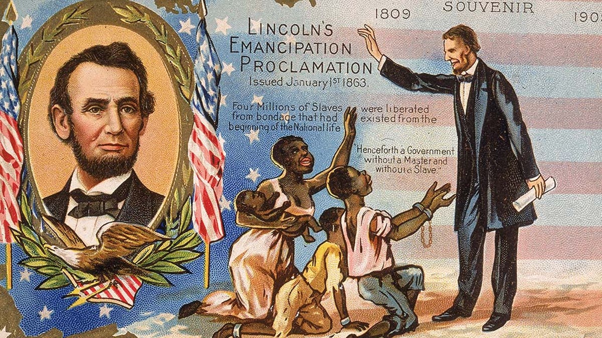 Abraham Lincoln postcard