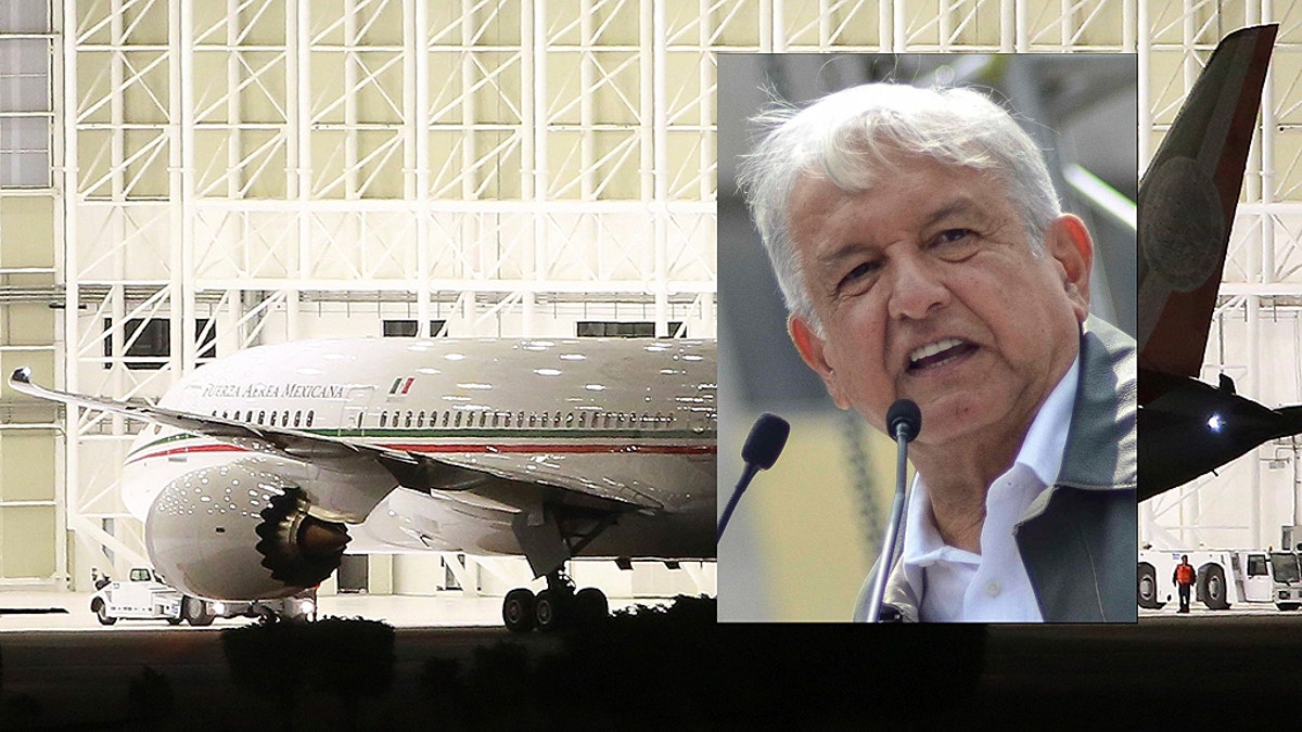 “It’s not just an efficient, modern plane — it’s a comfy plane, with a bedroom, a restaurant, with lots of space,” incoming President Andrés Manuel López Obrador said of the presidential Boeing 787-8 Dreamliner he vows to never use.