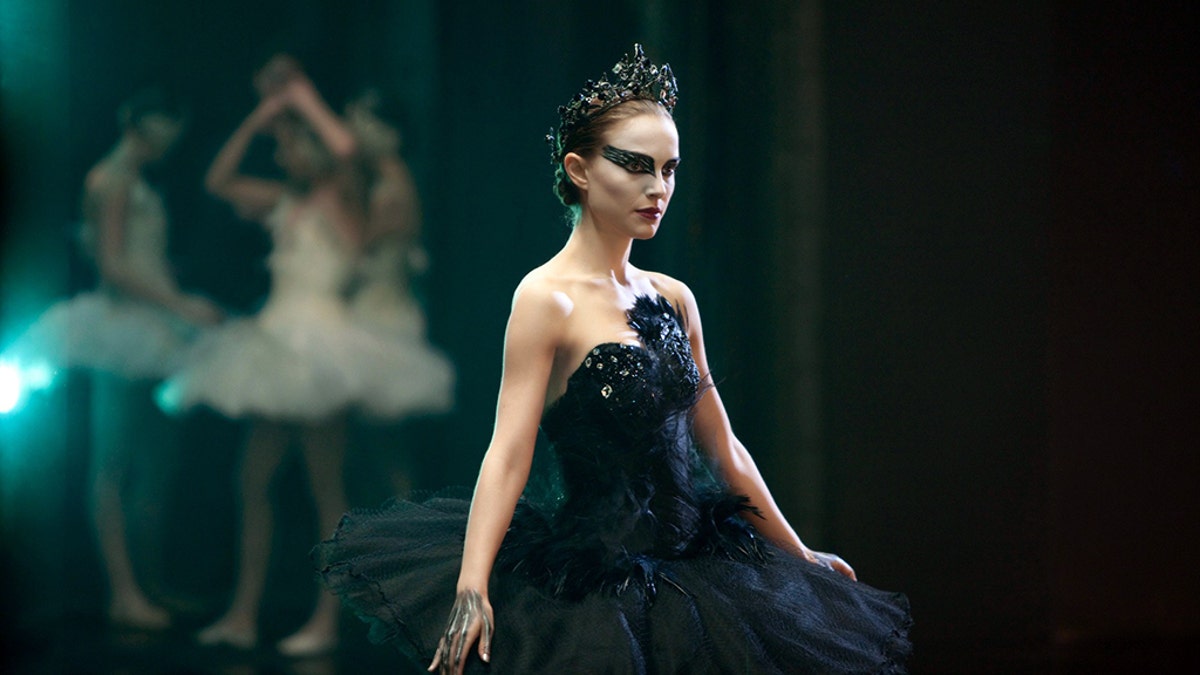 Natalie Portman in the "Black Swan."