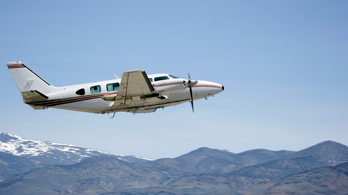 The pilot, who has not been identified, was the only person aboard the twin-propeller Piper PA-31 Navajo Chieftain.