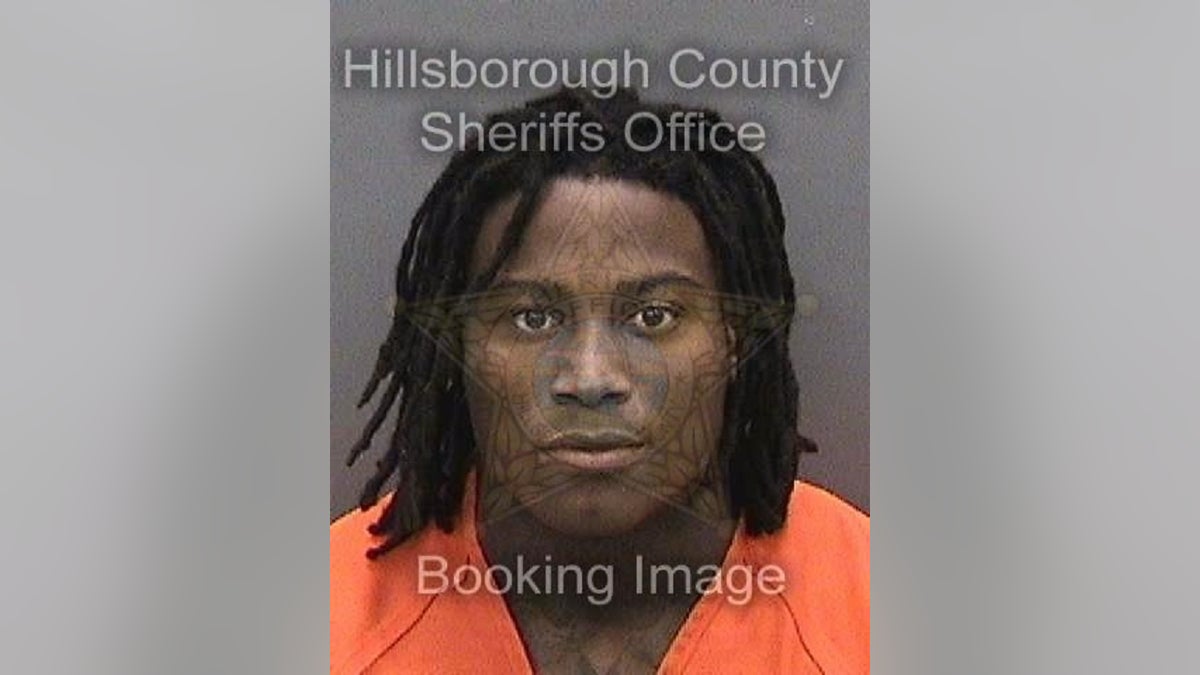 This Saturday, Nov. 24, 2018 photo provided by the Hillsborough County Sheriff's Office shows San Francisco 49ers football player Reuben Foster.