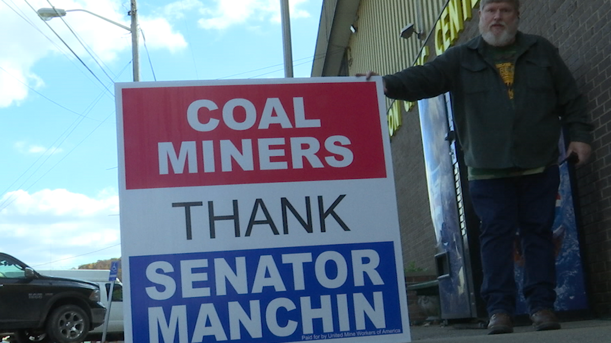 Coal Miner Union hosts rally for Democratic Sen. Joe Manchin ahead of Election Day.