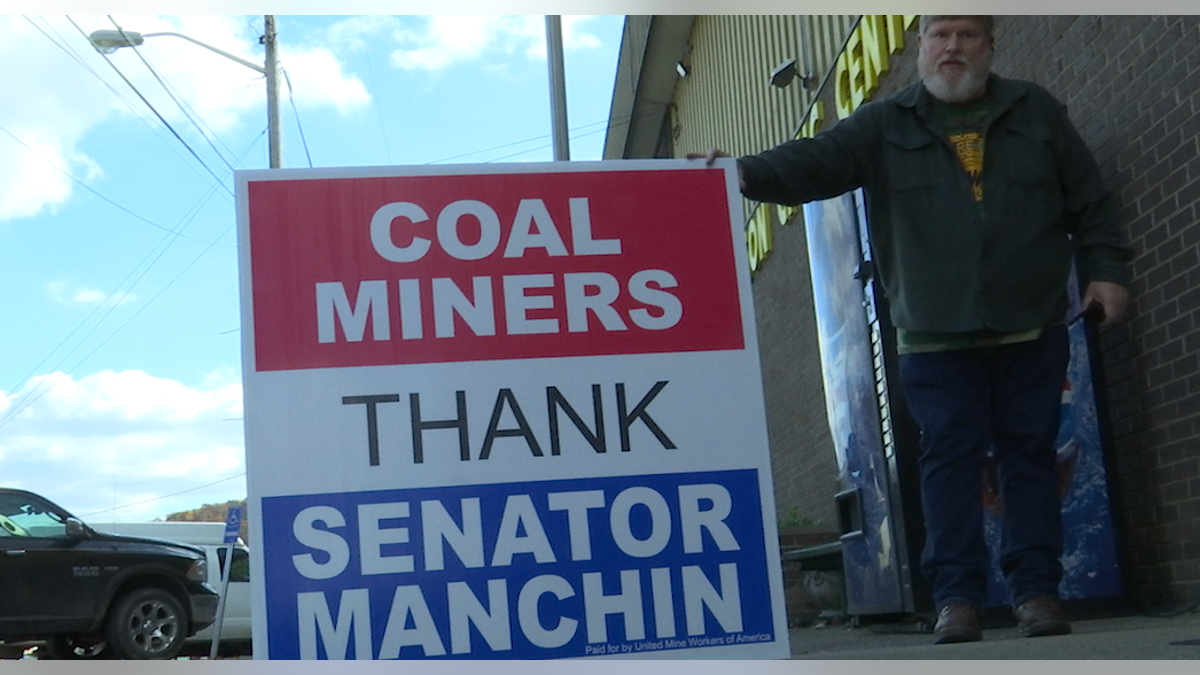Coal Miner Union hosts rally for Democratic Sen. Joe Manchin ahead of Election Day.