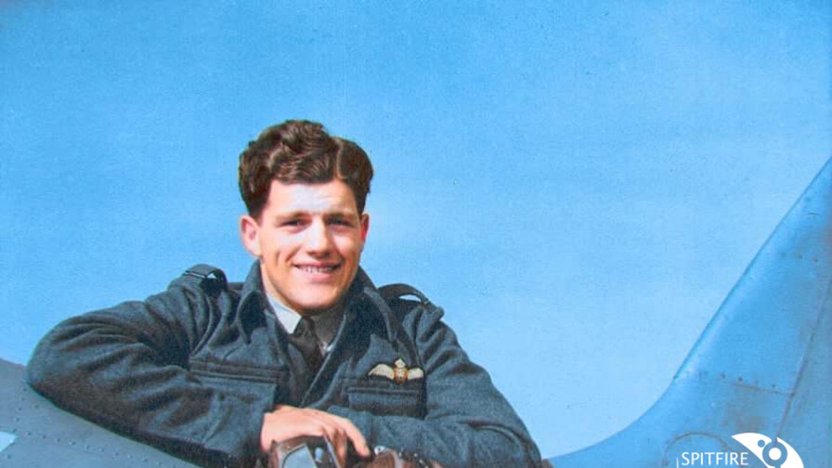 Flt. Lt. Alastair "Sandy" Gunn was executed for his role in the "Great Escape" prisoner breakout. (Spitfire AA810 Project)