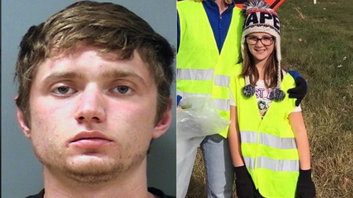 Colton Treu, left and victim Jayna Kelley