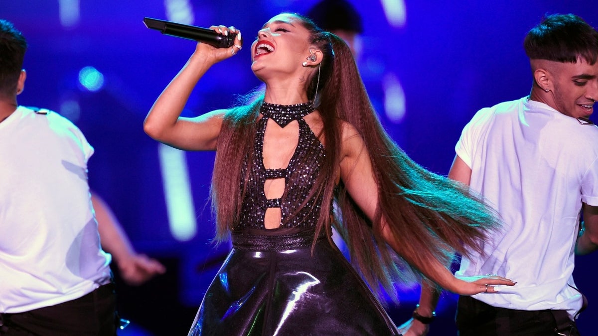 Davidson joked about his ex-fiancée Ariana Grande and her recently released song “Thank U, Next.”