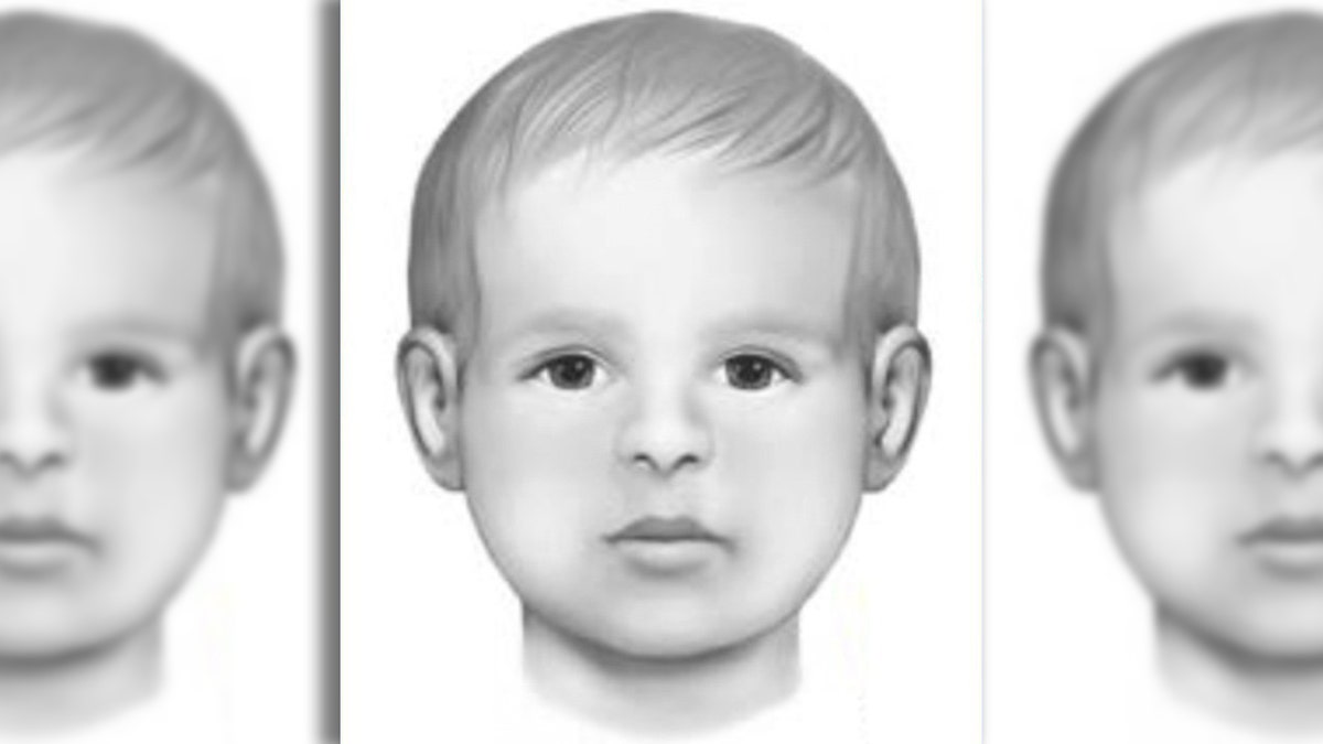 This image of Baby Doe was developed by a forensic artist.