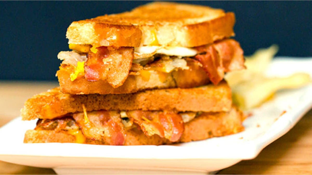 Bacon, Egg & Hash Brown Grilled Cheese Sandwich Fox News
