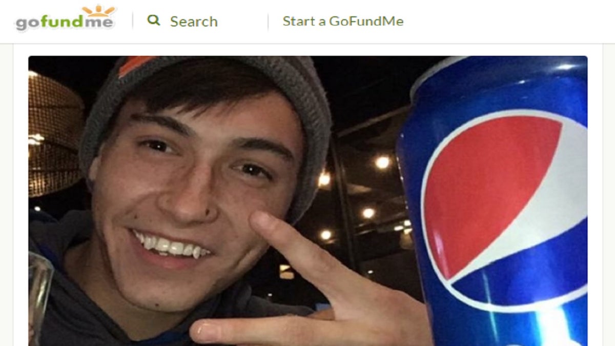 Scott Walsh, 22, is in critical condition after falling into a trash chute on Friday evening in Denver.