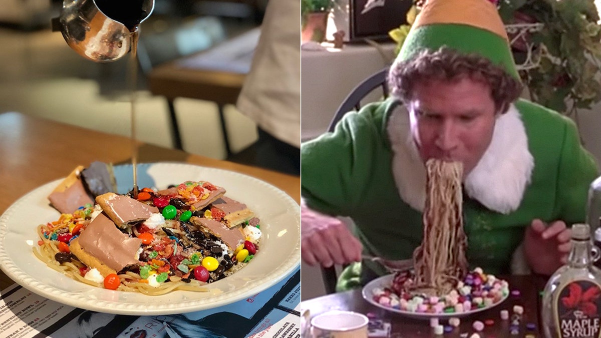 A Chicago eatery is hoping you'll start the holiday season with this Spaghetti Sunday inspired by the movie "Elf."