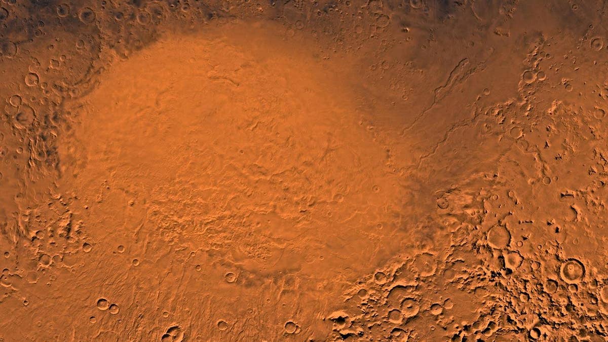 File photo: The Hellas Planitia region of Mars, where scientists believe small lakes came and went regularly.