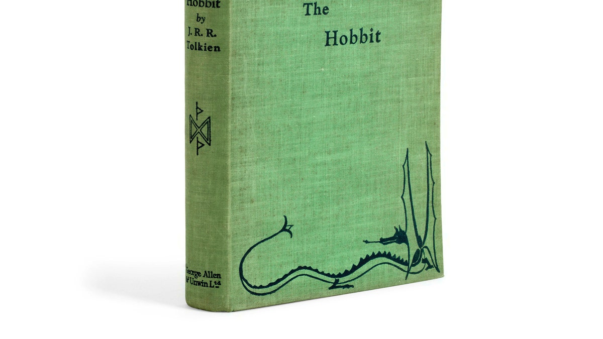 A first edition copy of The Hobbit made thousands of pounds for a charity shop when it was donated in a box of old prayer books. (Credit: SWNS)