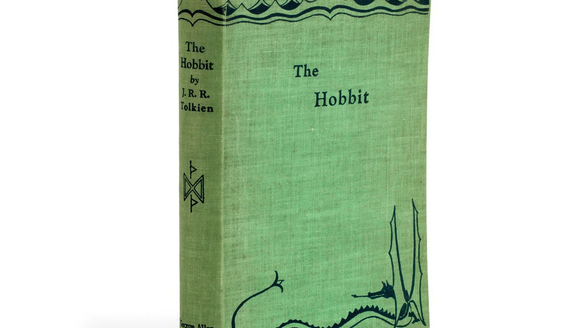 A first edition copy of The Hobbit made thousands of pounds for a charity shop when it was donated in a box of old prayer books. (Credit: SWNS)