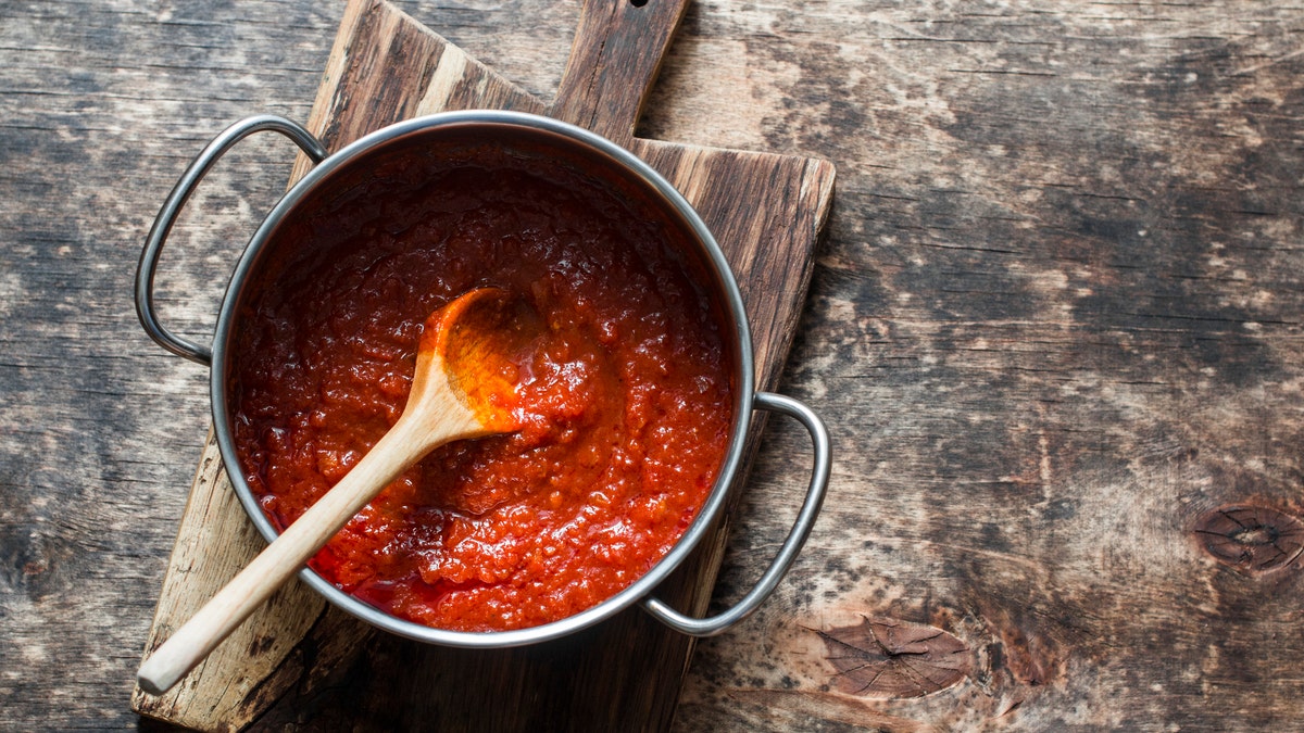 Furious with the smell of meat sauce simmering on the stove one day in March 2016, the daughter reportedly grabbed a knife and made a grave threat.