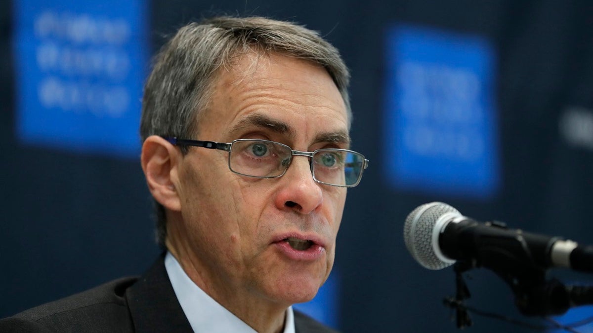 Kenneth Roth, Human Rights Watch's executive director, speaking at a news conference in Seoul, South Korea, on Thursday, Nov. 1, 2018.